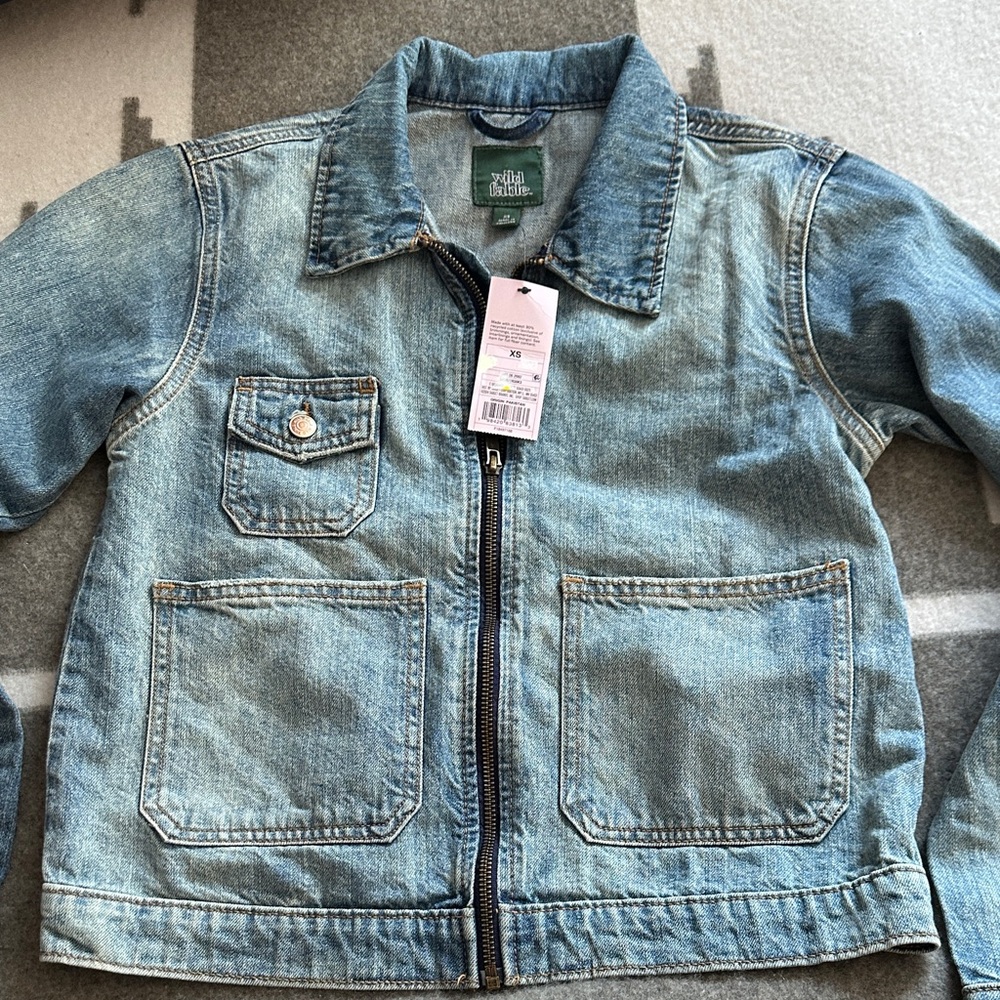 Wild Fable Light Blue Denim Jacket